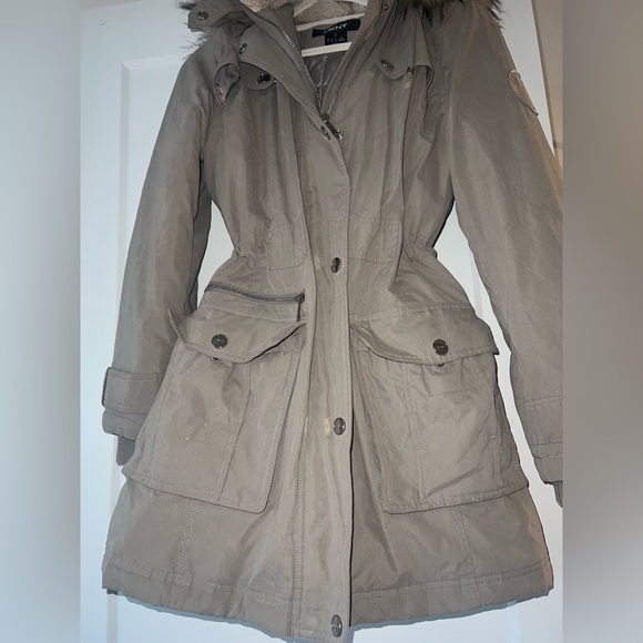 COPY - DKNY parka coat - Picture 2 of 6